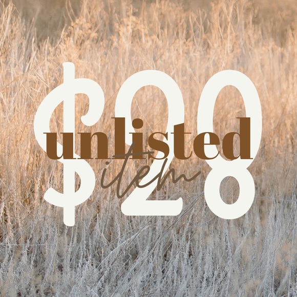 🌼 $28 UNLISTED ITEM 🌼 - Picture 1 of 1